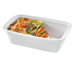 Küchenprofi Burgund Gratineerschaal, 24x15cm wit