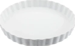 Küchenprofi Burgund Quichevorm, 28cm wit