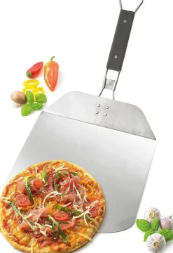 Küchenprofi Pizzaschep Alfredo, 63x29cm rvs
