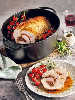 Küchenprofi Provence Braadpan Ovaal, 35cm zwart
