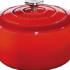 Küchenprofi Provence Braadpan Rond, 26cm rood