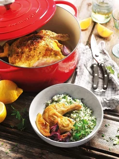 Küchenprofi Provence Braadpan Rond, 26cm rood