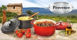 Küchenprofi Provence Braadpan Rond, 26cm zwart