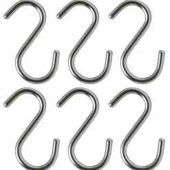 Küchenprofi S-haken 6 stuks, rvs 5cm