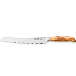 Kliegel Broodmes, 23cm olijfhout