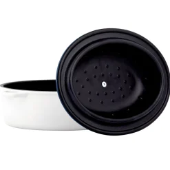 Kockums Jernverk Braadpan Ovaal, 30cm wit