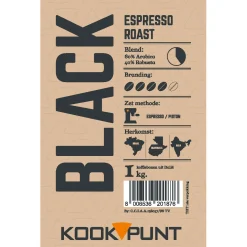 Kookpunt Black Label Koffiebonen, 1kg