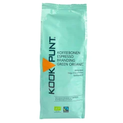 Kookpunt Green Organic Koffiebonen Espresso, 0,5kg