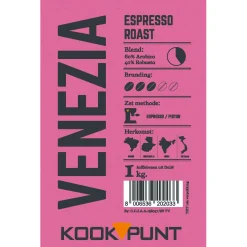 Kookpunt Venezia Koffiebonen, 1kg