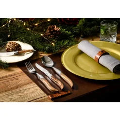 Laguiole Style de Vie Botermessen, 4-delig olijfhout