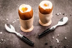 Laguiole Style de Vie Premium Line Koffielepels, 6-delig zwart