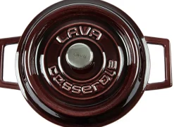 LAVA Premium Braadpan, 20cm aubergine