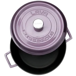 LAVA Premium Braadpan, 28cm paars