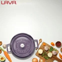 LAVA Premium Braadpan, 20cm paars