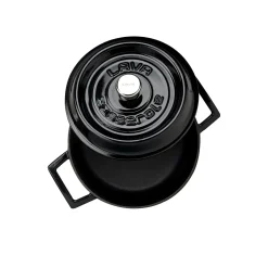 LAVA Premium Braadpan, 20cm zwart