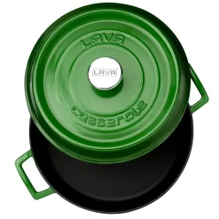 LAVA Premium Braadpan Laag, 28cm groen
