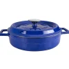 LAVA Premium Braadpan Laag, 28cm blauw