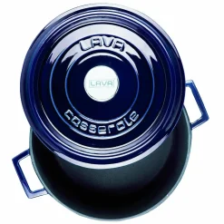 LAVA Premium Braadpan Laag, 28cm blauw