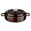 LAVA Premium Braadpan Laag, 28cm aubergine