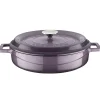 LAVA Premium Braadpan Laag, 28cm paars
