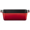 Le Creuset Bakvorm Gietijzer, 23x13cm kersenrood