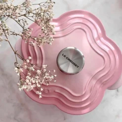 Le Creuset Braadpan Bloem, 20cm shell pink