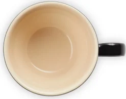 Le Creuset Cappuccinomok Groot, 0,4L zwart
