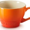 Le Creuset Cappuccinomok Groot, 0,4L oranjerood