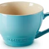 Le Creuset Cappuccinomok Groot, 0,4L caribbean blue