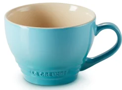 Le Creuset Cappuccinomok Groot, 0,4L caribbean blue