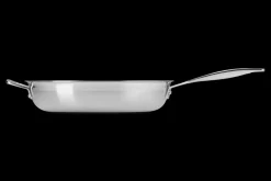 Le Creuset Classic 3-Ply RVS Koekenpan, 30cm