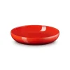 Le Creuset Coupe Diep Bord, 22cm kersenrood