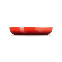 Le Creuset Coupe Diep Bord, 22cm kersenrood