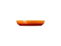 Le Creuset Coupe Diep Bord, 22cm oranjerood