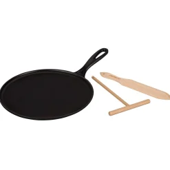 Le Creuset Crêpepan met Spatel en Beslagverdeler, 27cm