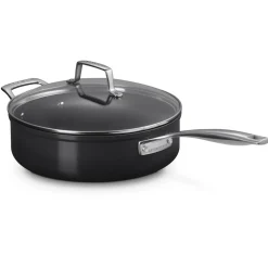 Le Creuset Essential Non-Stick Ceramic Hapjespan met Glasdeksel, 26cm