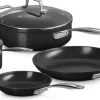 Le Creuset Essential Non-Stick Ceramic Pannenset, 4-delig