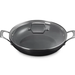 Le Creuset Essential Non-Stick Ceramic Provençaalse Sauteerpan met Glasdeksel, 30cm