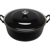 Le Creuset Faitout Braadpan, 24cm ebbenzwart