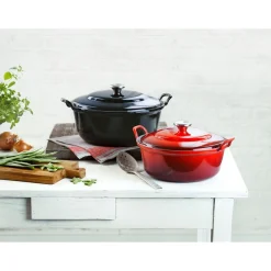 Le Creuset Faitout Braadpan, 24cm ebbenzwart