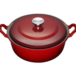 Le Creuset Faitout Braadpan, 32cm kersenrood