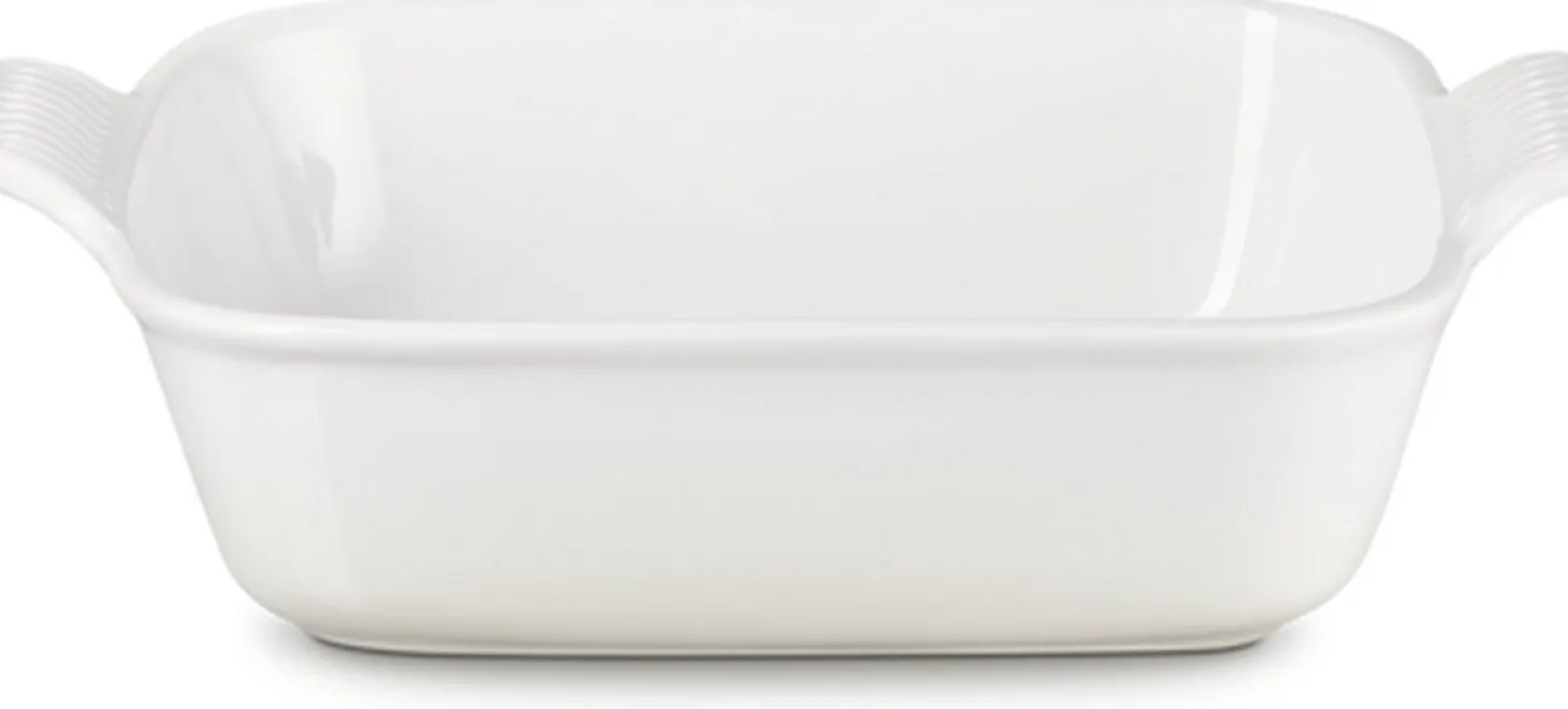 Le Creuset Heritage Ovenschaal Vierkant, 23x23cm meringue