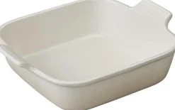 Le Creuset Heritage Ovenschaal Vierkant, 23x23cm meringue