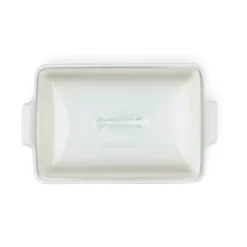 Le Creuset Heritage Ovenschaal met Deksel Rechthoekig, 33cm meringue