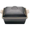 Le Creuset Heritage Ovenschaal met Deksel Vierkant, 23cm flint