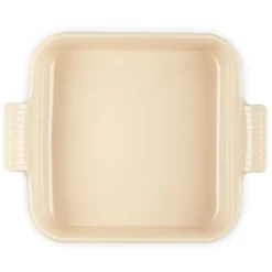 Le Creuset Heritage Ovenschaal Vierkant, 23x23cm flint