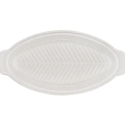 Le Creuset Heritage Ovenschaal met Deksel Vis, 1,6L wit