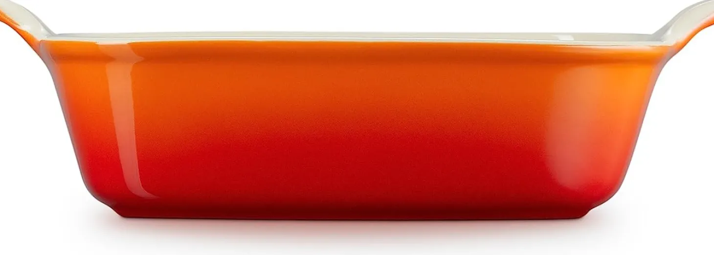 Le Creuset Heritage Ovenschaal Vierkant, 23x23cm oranjerood