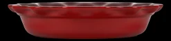 Le Creuset Heritage Taartvorm Diep, 23cm kersenrood