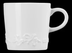 Le Creuset Holly Collection Mok, 0,35L white